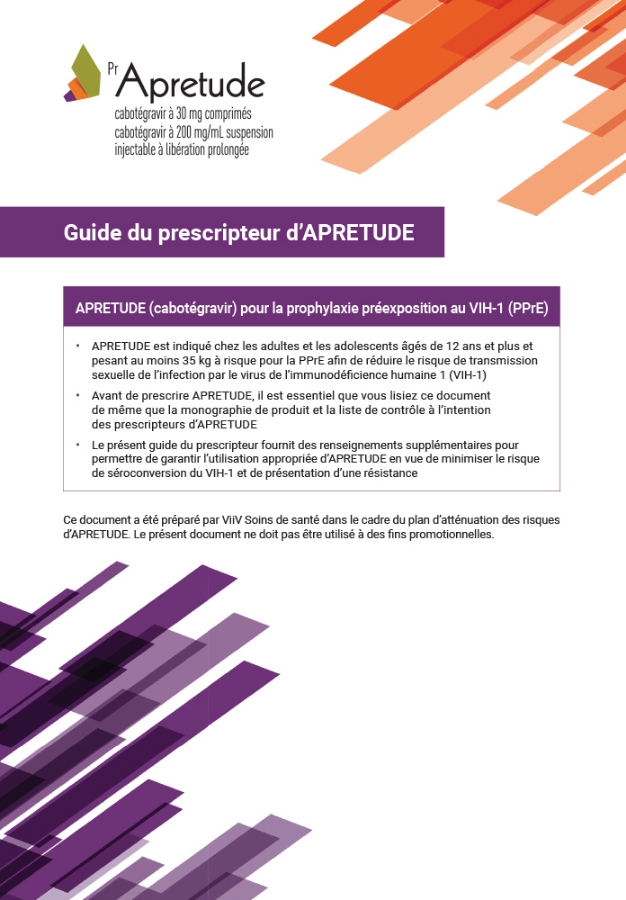 Picture of Guide du prescripteur Apretude 2024