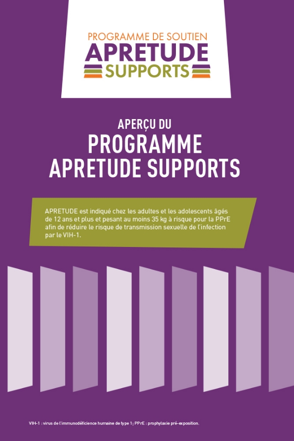 Picture of Survol du programme de soutien aux patients Apretude Supports